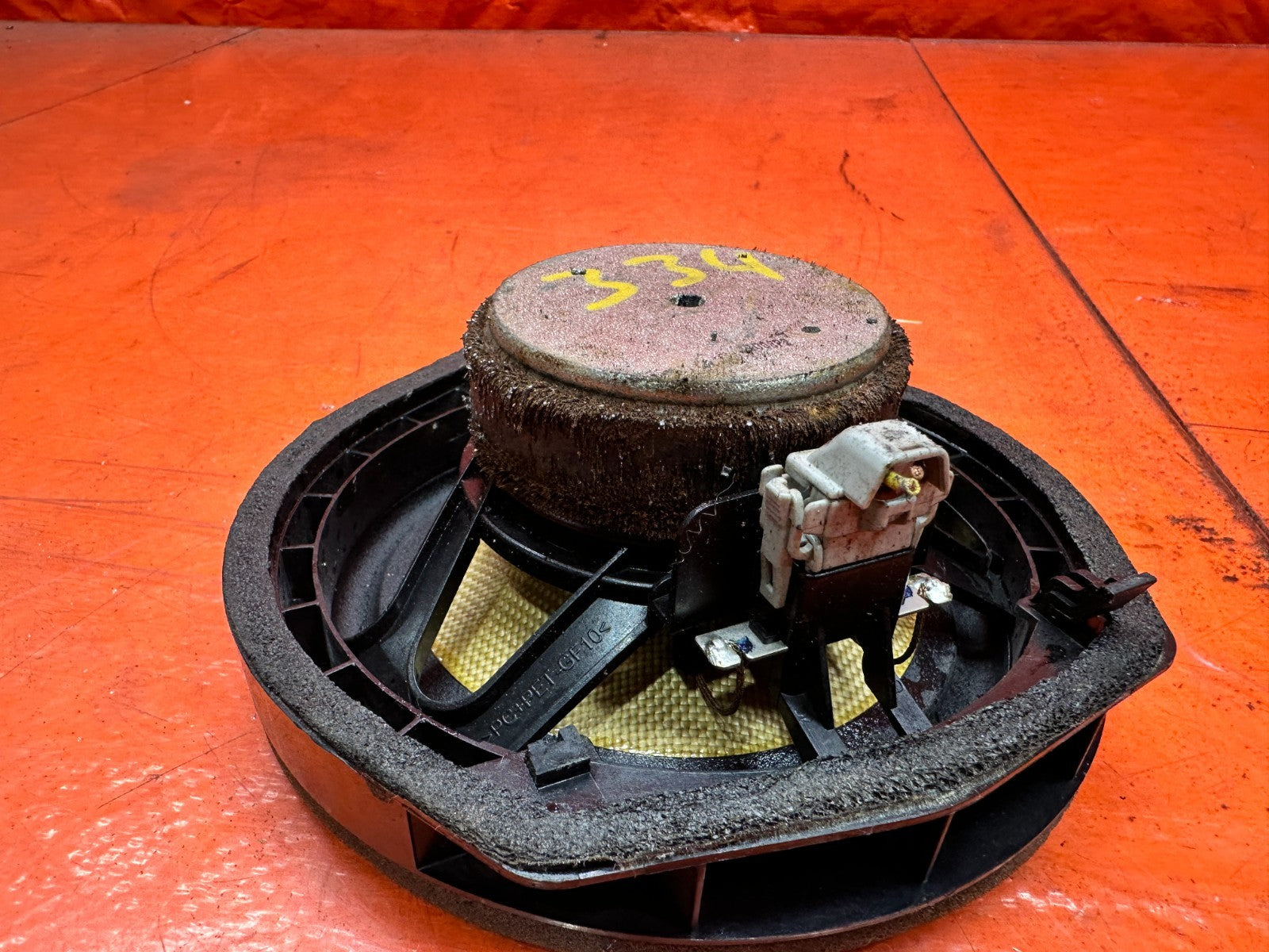 13 15 HONDA CIVIC SI 4D 2.4L REAR DECK AUDIO SOUND SPEAKER OEM #334 16