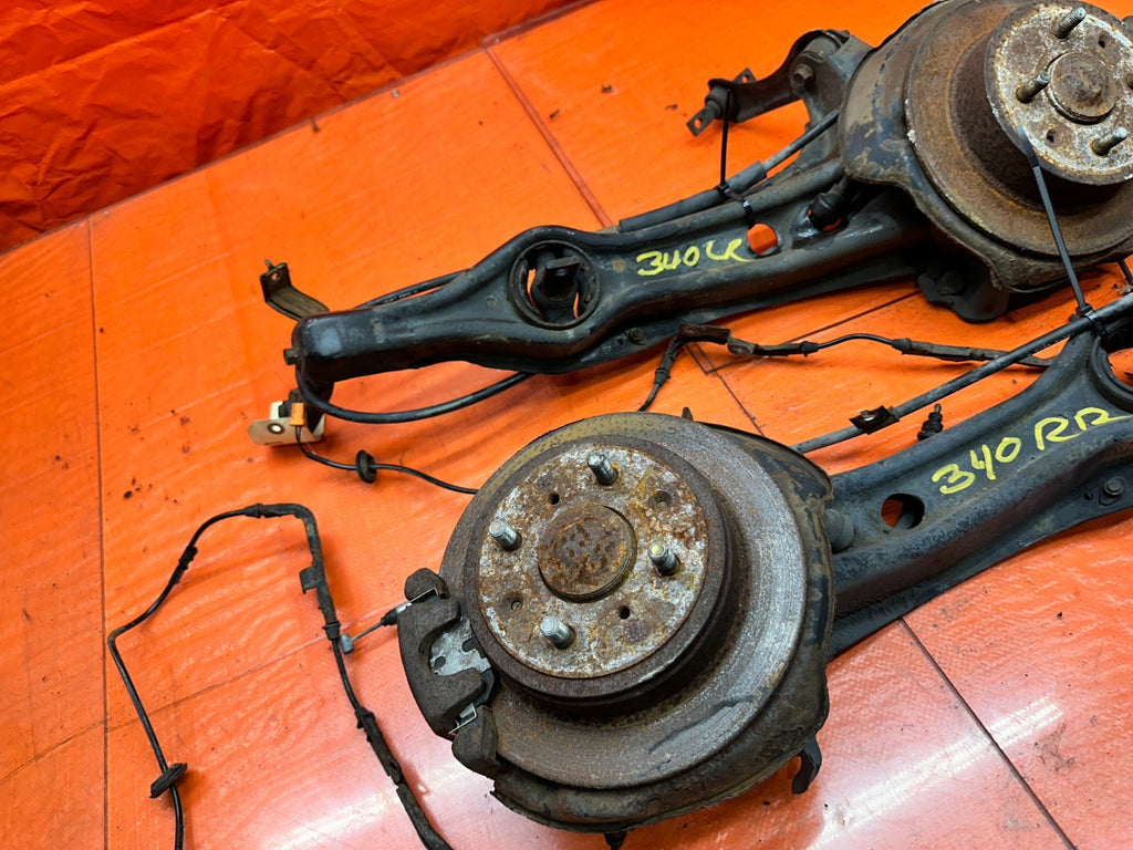 94-01 ACURA INTEGRA REAR DISC BRAKE CONVERSION TRAILING ARMS CALIPERS OEM #34014