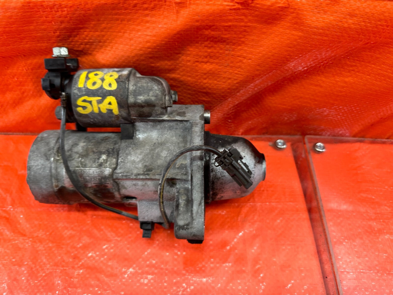 08 13 INFINITI G37   ENGINE MOTOR STARTER   MANUAL TRANSMISSION   OEM #1885