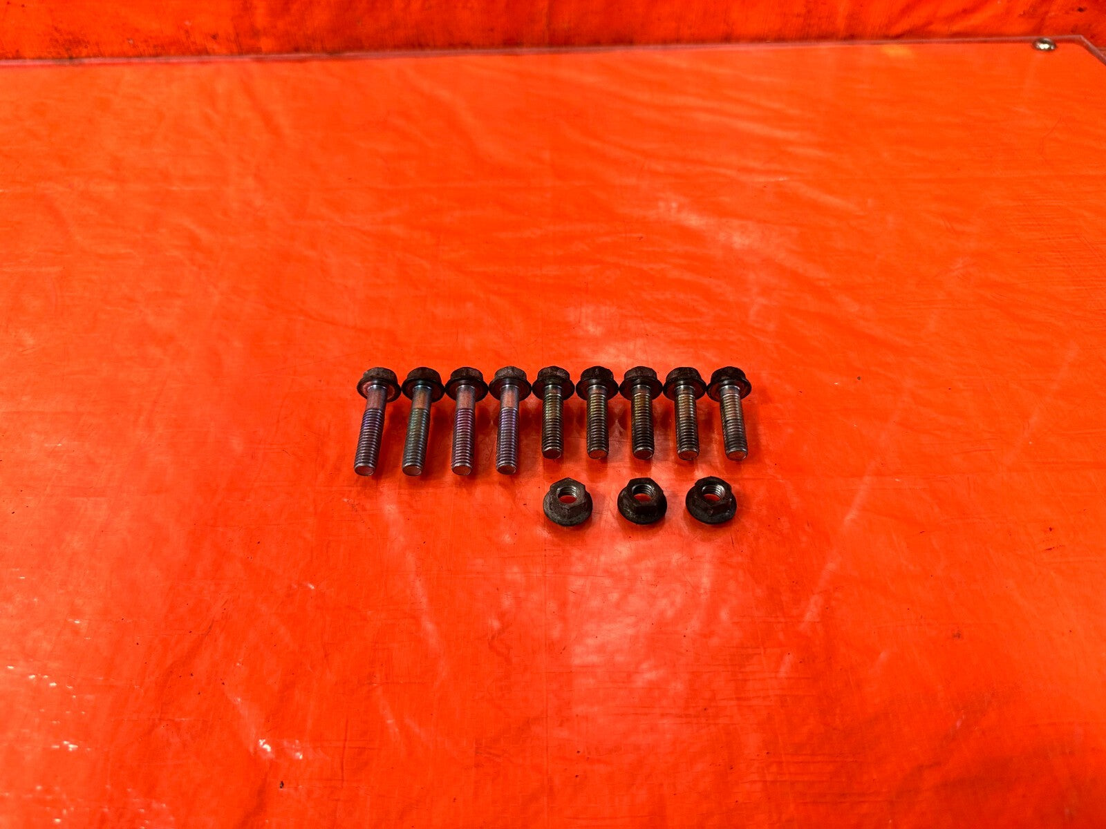 09 14 ACURA TSX   K24Z3 2.4L INTAKE MANIFOLD BOLTS HARDWARE   OEM #2792