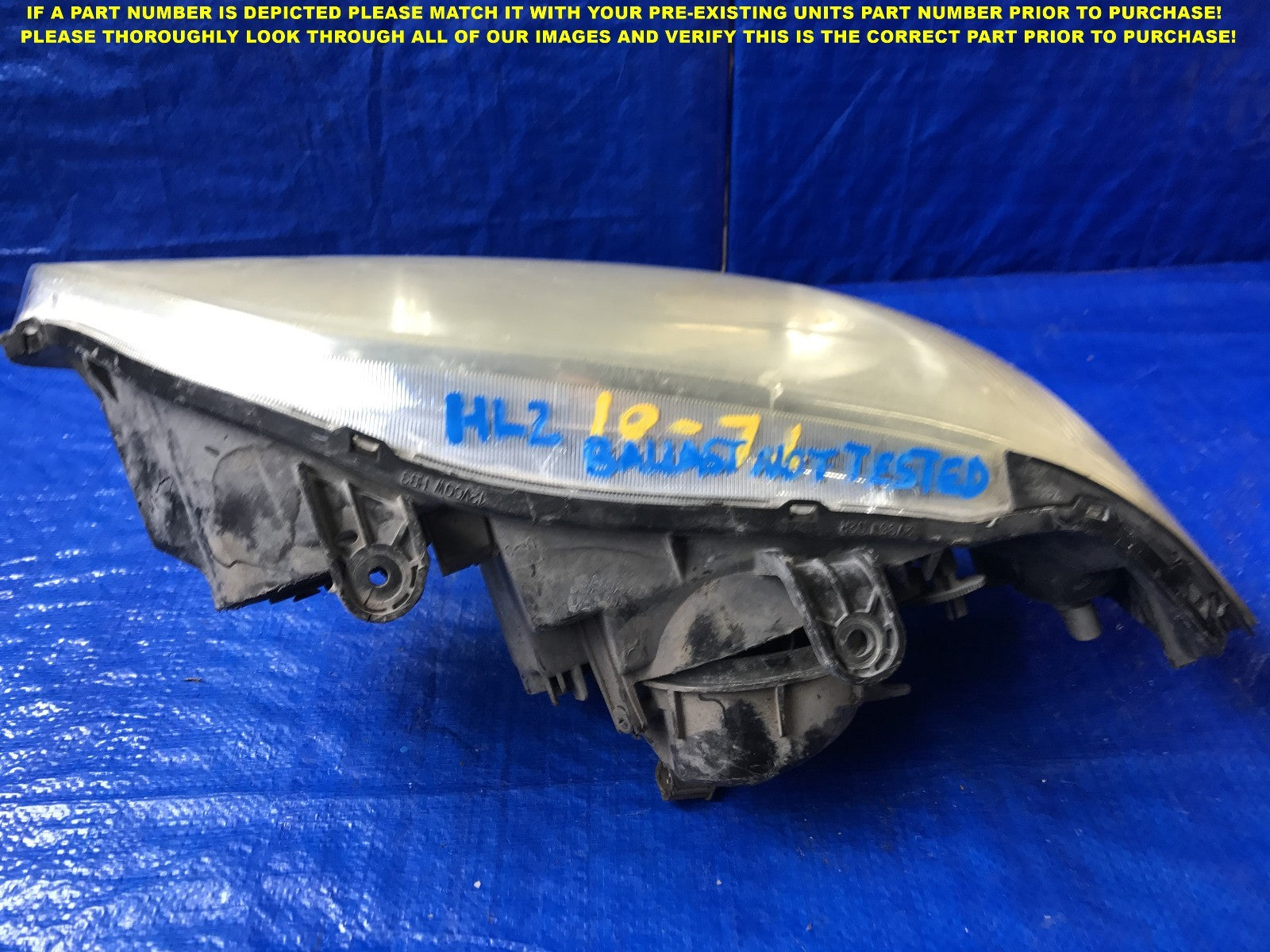 OEM 1999 2000 2001 99 00 01 ACURA TL PASSENGER RIGHT HEADLIGHT R RH 8