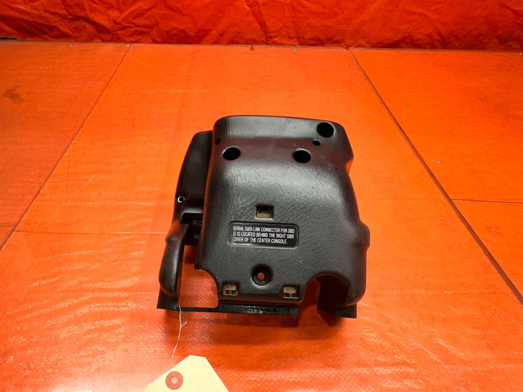 97 01 HONDA PRELUDE 2.2L STEERING COLUMN CLAM SHELL COVER PLASTIC TRIM OEM #3357