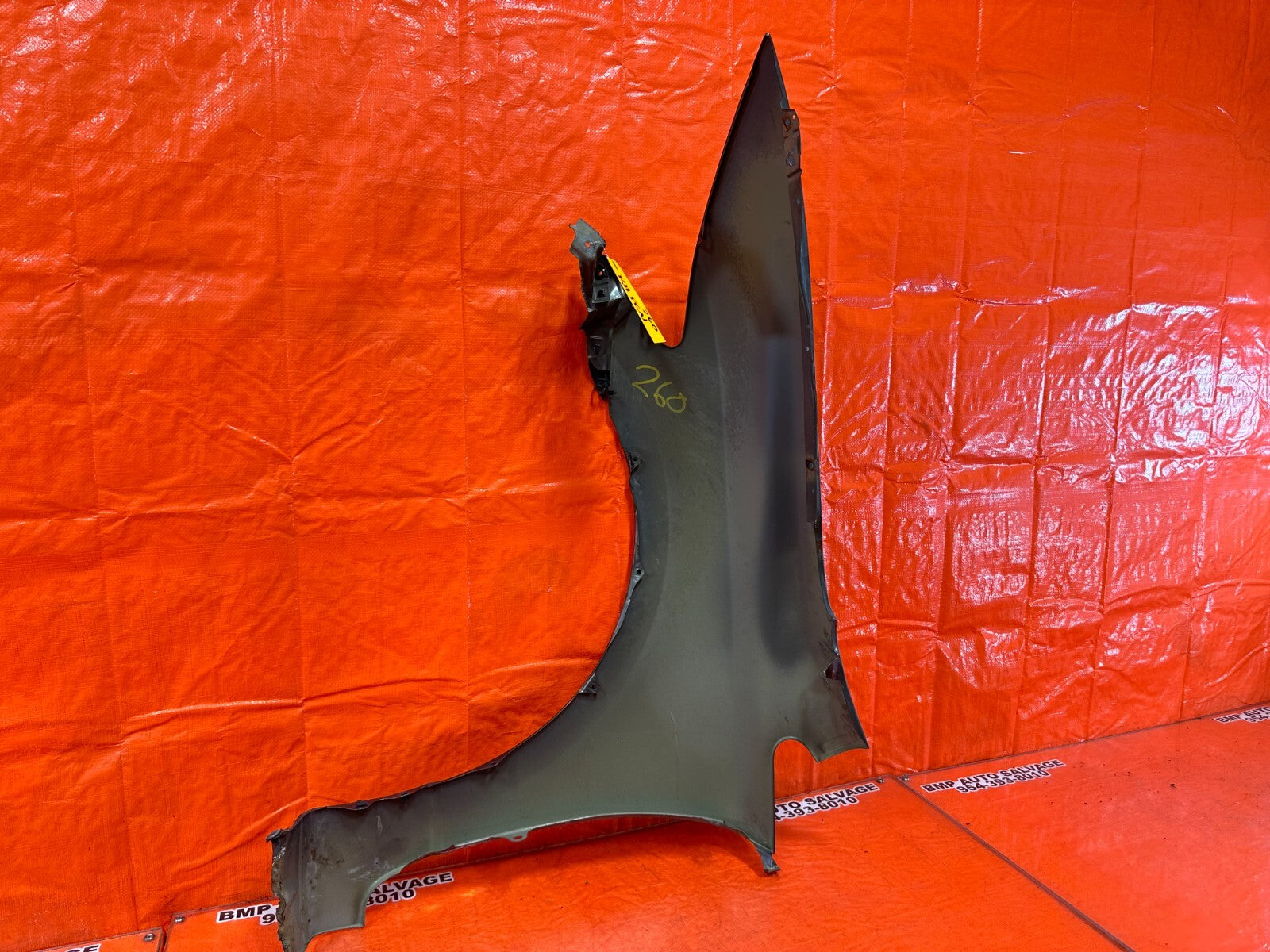 06 11 HONDA CIVIC SEDAN   FENDER   RIGHT SIDE   GRAY COLOR   OEM #26013