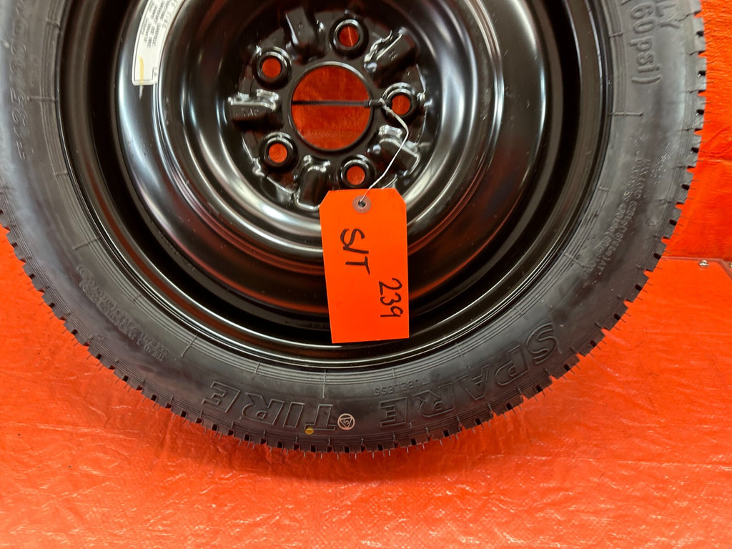 08 12 HONDA ACCORD   EMERGENCY SPARE BACK UP TIRE WHEEL RIM   OEM #2392
