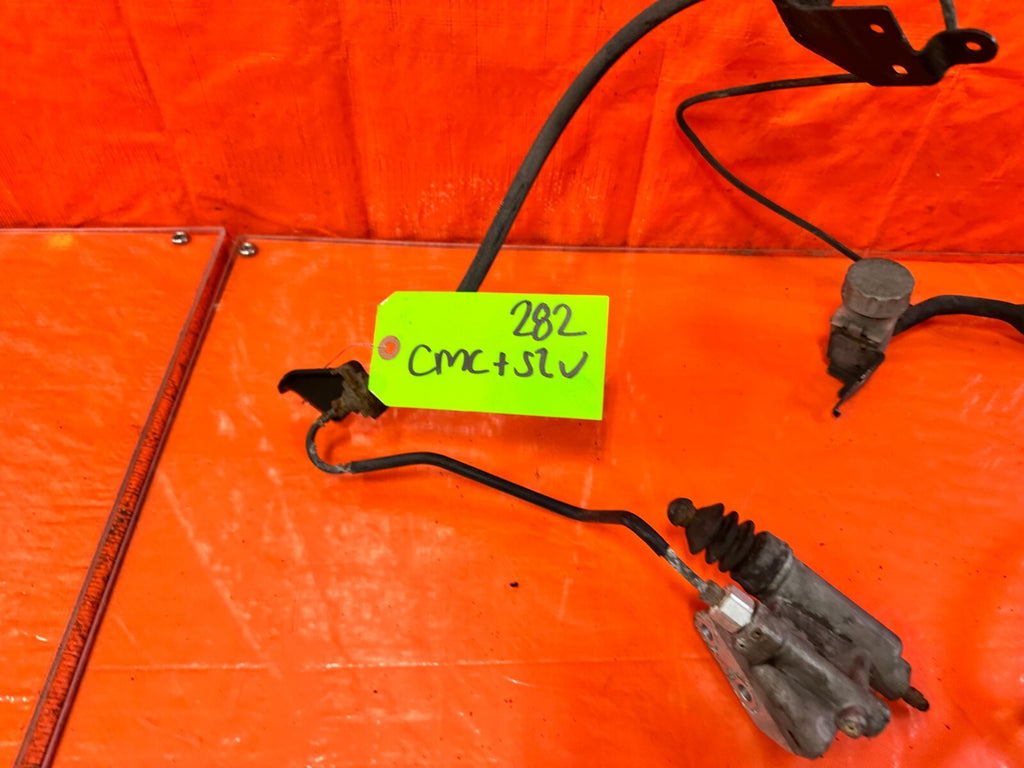 06 09 HONDA CIVIC SI   CLUTCH MASTER & SLAVE W/ FULL LINE SET LINES 100% OEM 2827
