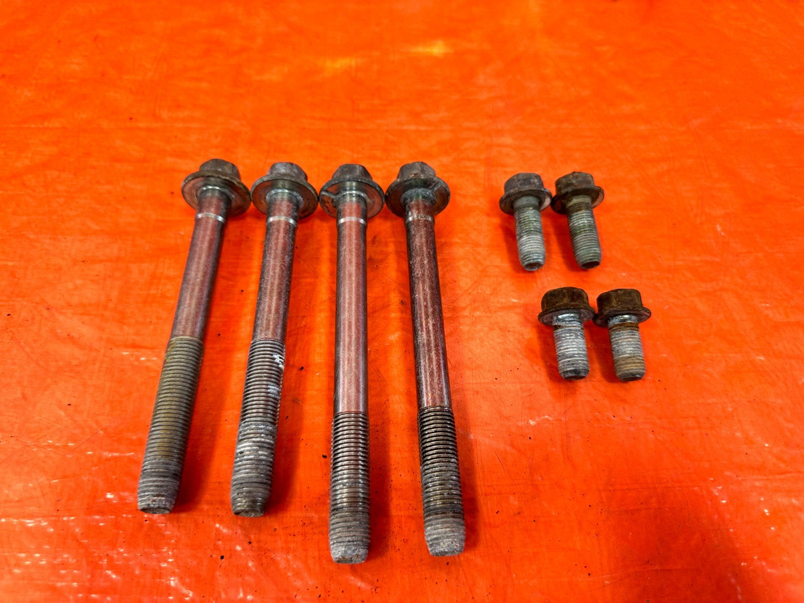 09 14 ACURA TSX   FRONT SUBFRAME CROSSMEMBER BOLTS HARDWARE OEM FACTORY #3051
