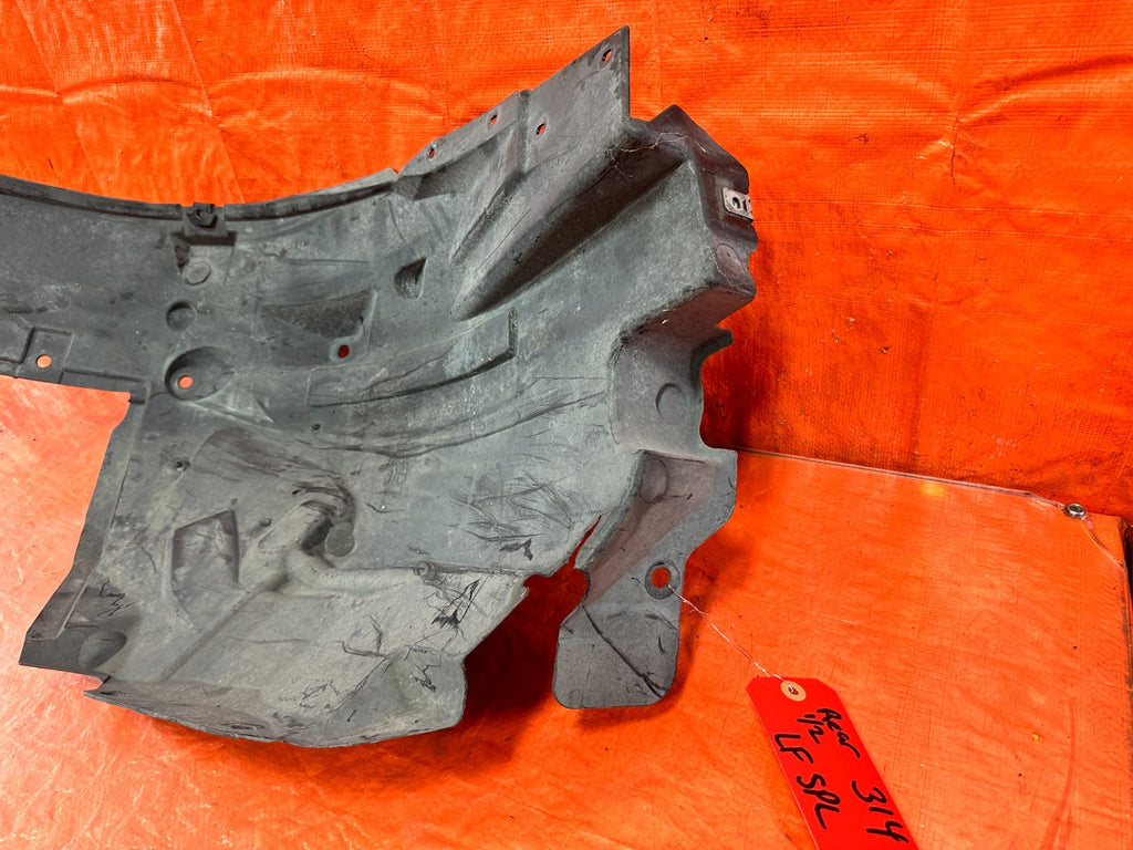 14 23 INFINITI Q50   DRIVER LEFT FRONT FENDER LINER REAR PORTION   OEM 314 13