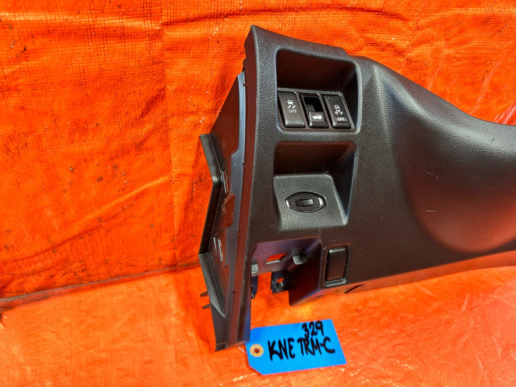 08 13 INFINITI G37 COUPE 2D   KNEE TRIM UNDER STEERING COLUMN LOWER COVER 3293
