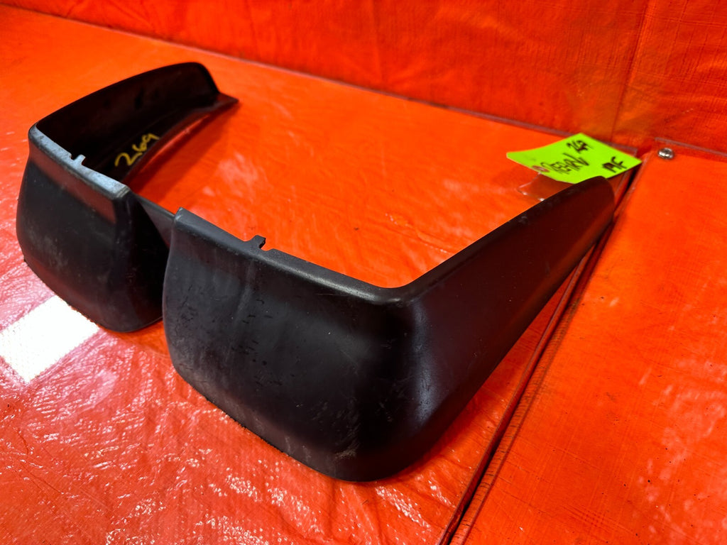 12 13 HONDA CIVIC SI 2D COUPE REAR MUD FLAP / SPLASH GUARD SET LEFT & RIGHT OEM5