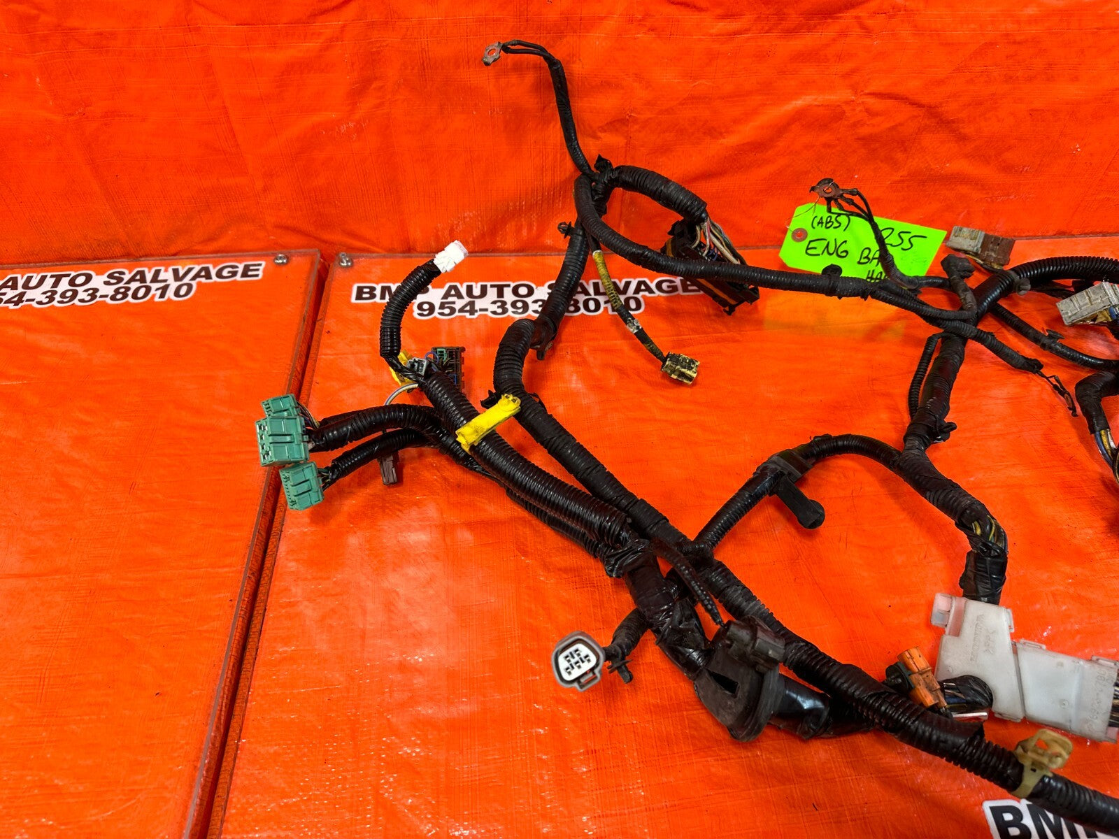 04 05 ACURA TSX   ENGINE BAY / ABS MODULE WIRE HARNESS WIRING LOOM   OEM #255 19