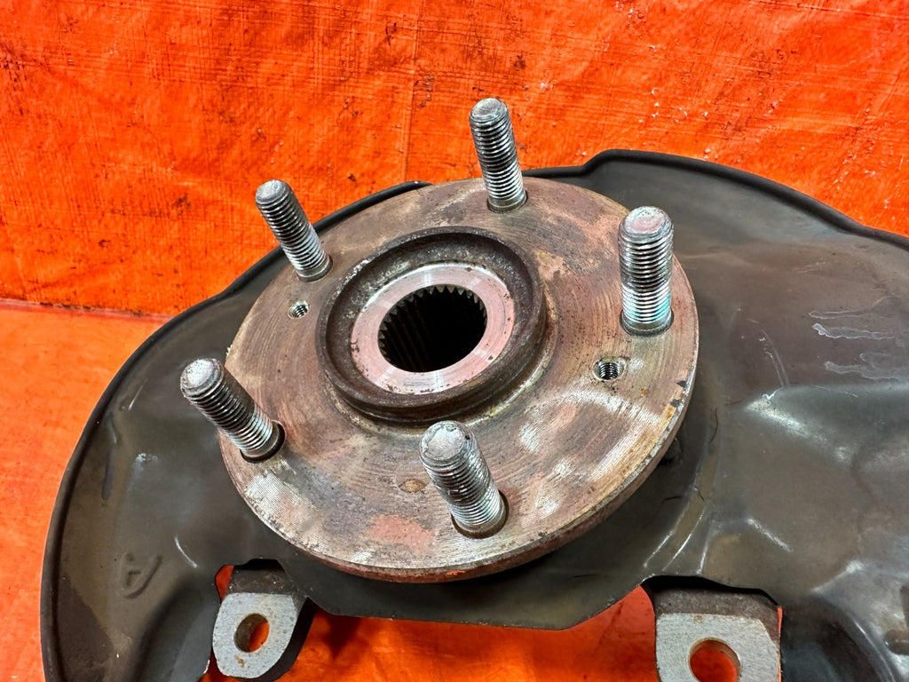 09 14 ACURA TSX RIGHT FRONT SPINDLE KNUCKLE HUB UPPER LOWER CONTROL ARM OEM 3237