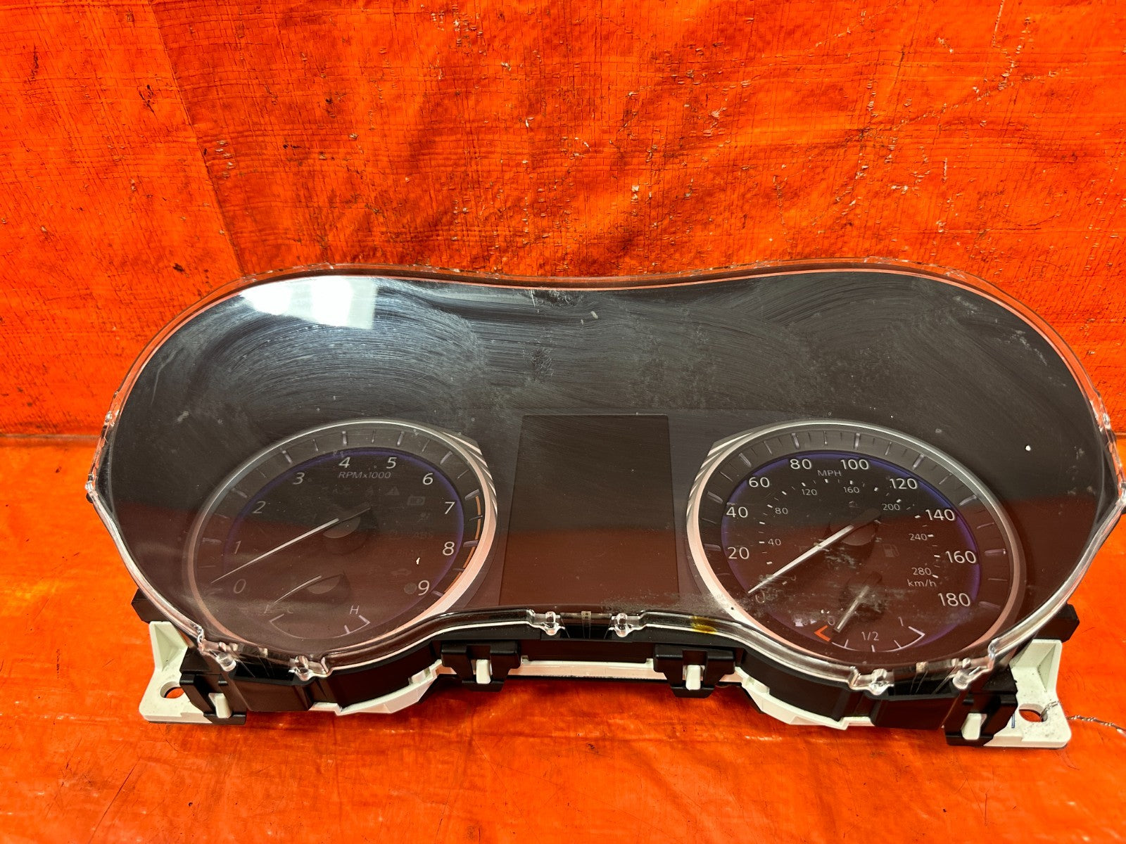 2016 16 INFINITI Q50   3.0L TURBO ONLY   INSTRUMENT GAUGE CLUSTER SPEEDO OEM 3161