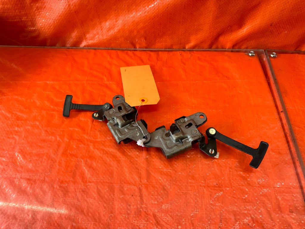 96 00 HONDA CIVIC COUPE   REAR SEAT RELEASE PULL HANDLES   LEFT & RIGHT OEM #2029