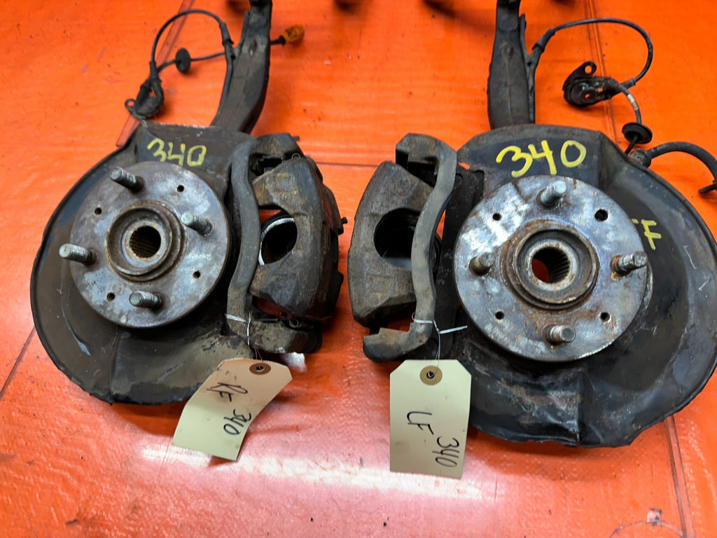 94-01 ACURA INTEGRA FRONT BIG BRAKE SPINDLES KNUCKLES HUB CONVERSION PAIR #34011