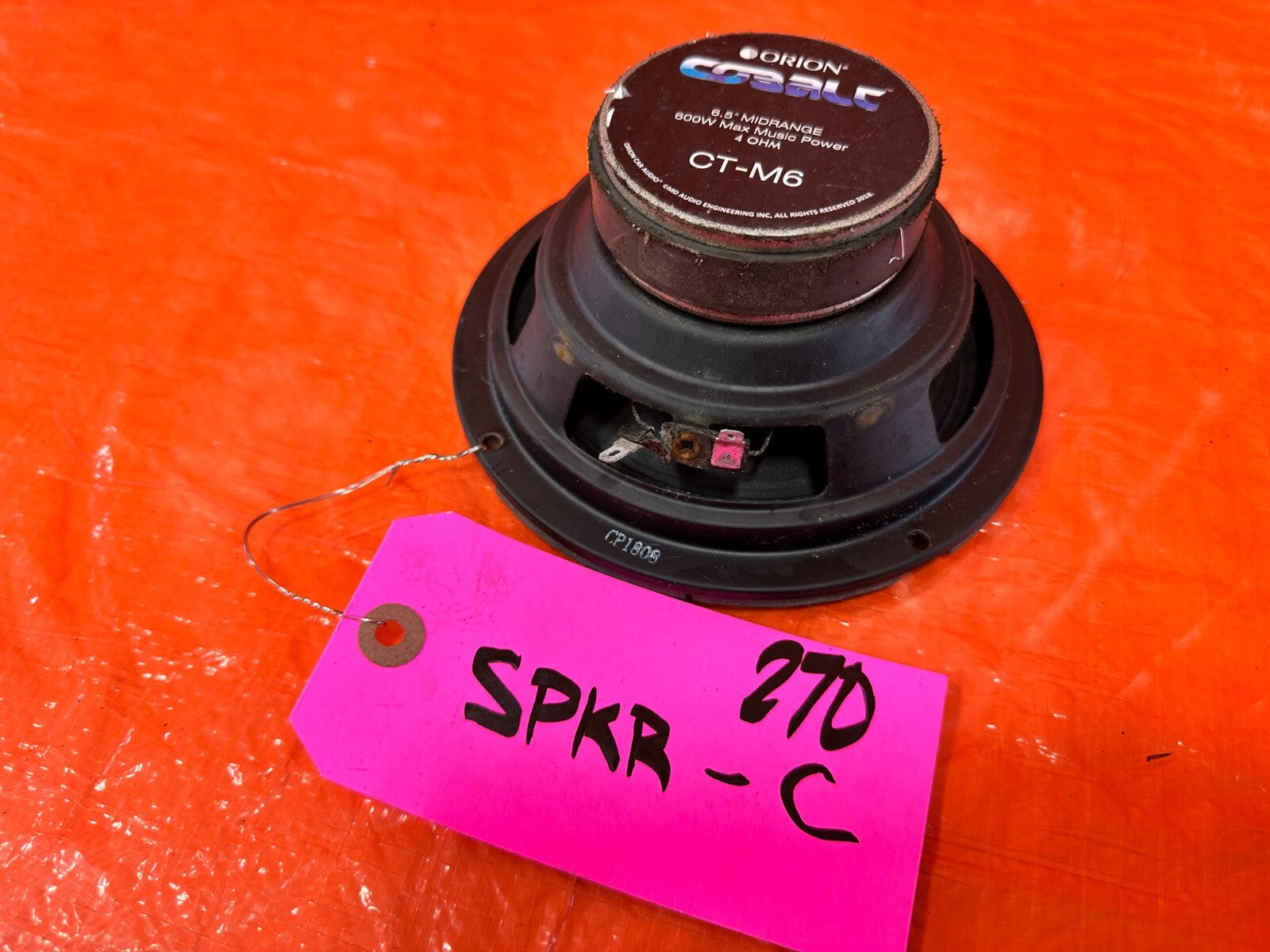06 11 HONDA CIVIC   ORION CT M6 SPEAKER   #2706