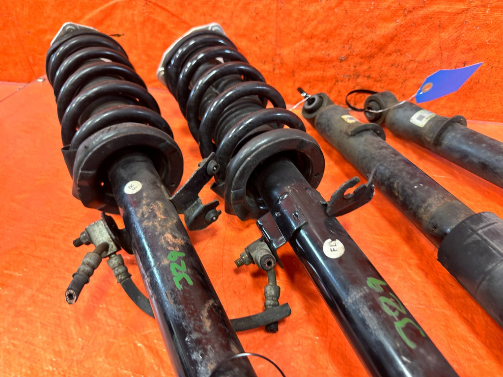 09 15 INFINITI G37 Q60 CONV FRONT REAR SHOCKS STRUTS SPRINGS SUSPENSION #3297