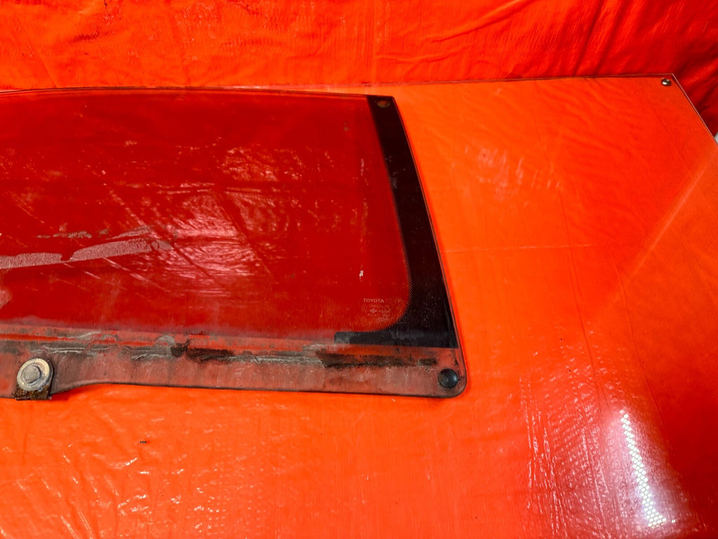 92 94 LEXUS SC300   DOOR GLASS WINDOW   PASSENGER RIGHT SIDE   OEM FACTORY #2764
