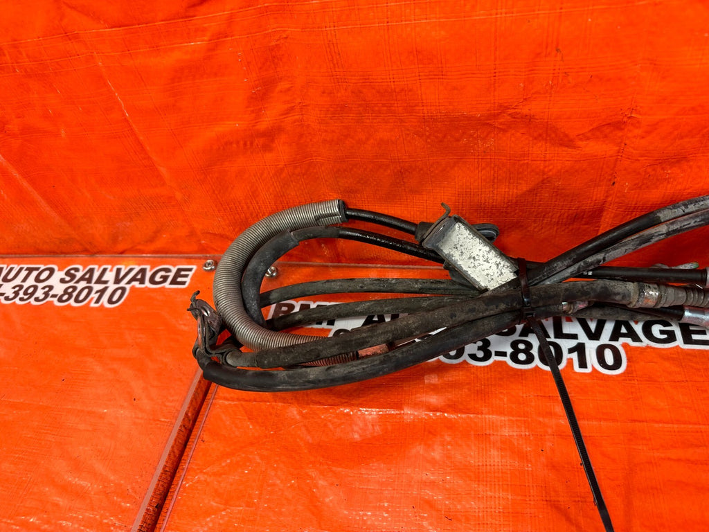 04 08 ACURA TSX   EMERGENCY PARKING BRAKE CABLE SET CABLES LEFT RIGHT   OEM #2558