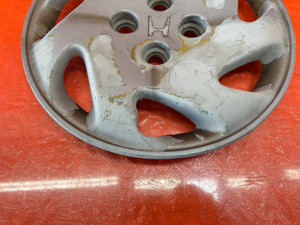 92 93 HONDA CIVIC SI & EX 7 SPOKE PLASTIC FACTORY HUB CAP WHEEL COVER OEM 199 14