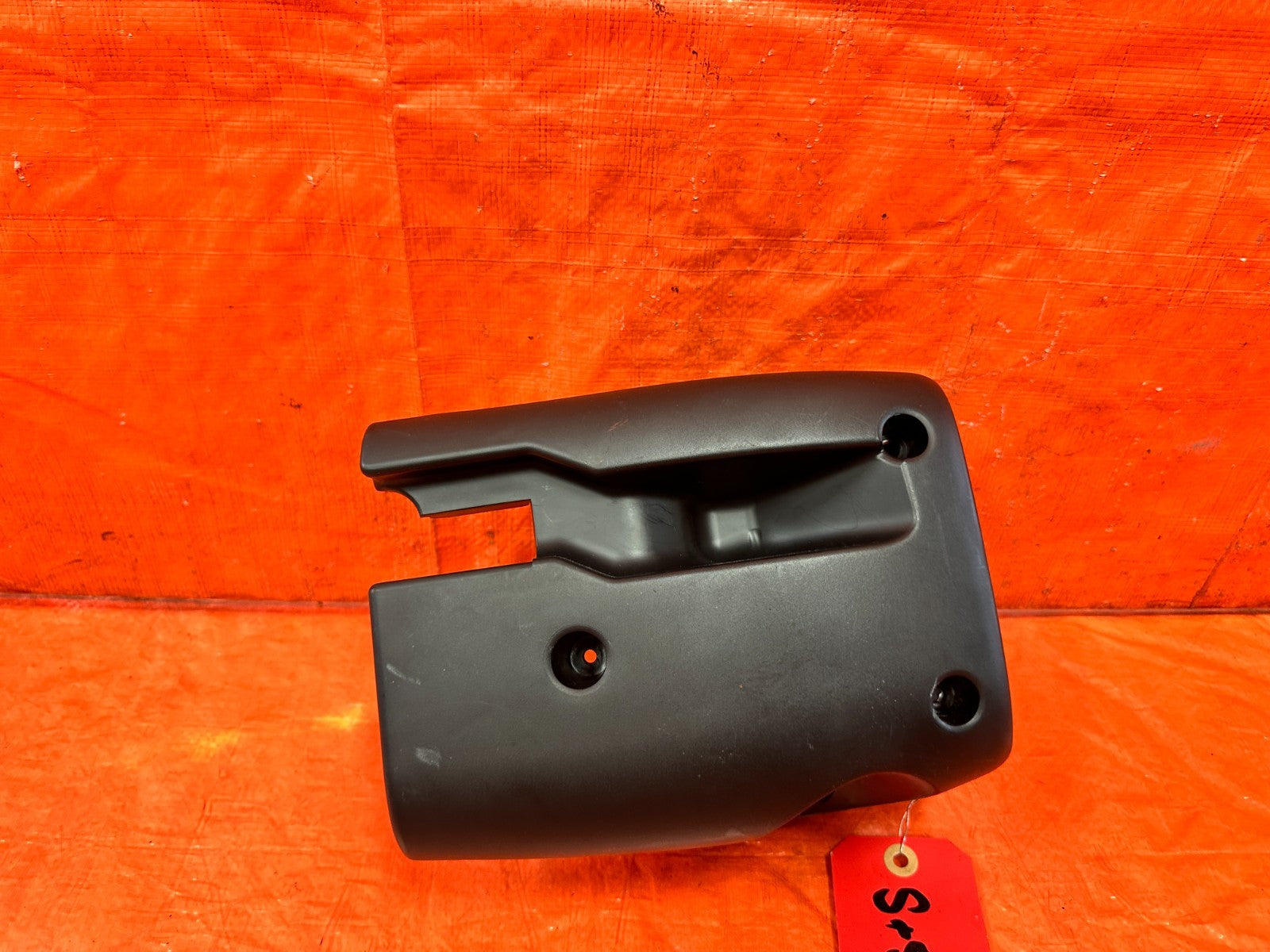 09 11 MAZDA RX8 RX 8   KEY IGNITION STEERING COLUMN COVER TOP BOTTOM   OEM 3034