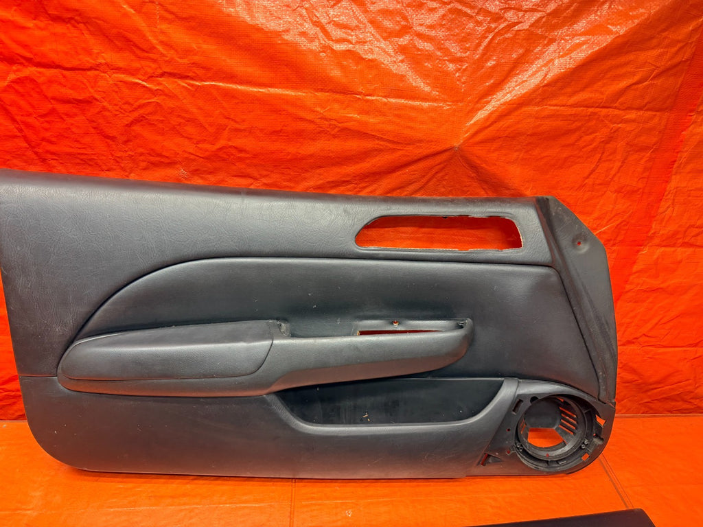97 01 HONDA PRELUDE 2.2L DRIVER PASSENGER LEFT RIGHT DOOR PANELS CARDS OEM #3367