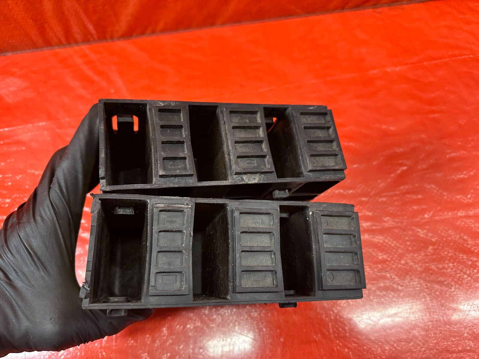 94 01 ACURA INTEGRA   FRONT RE BAR CRASH BAR INSERT GUSSETS SET OF 2   OEM #2269