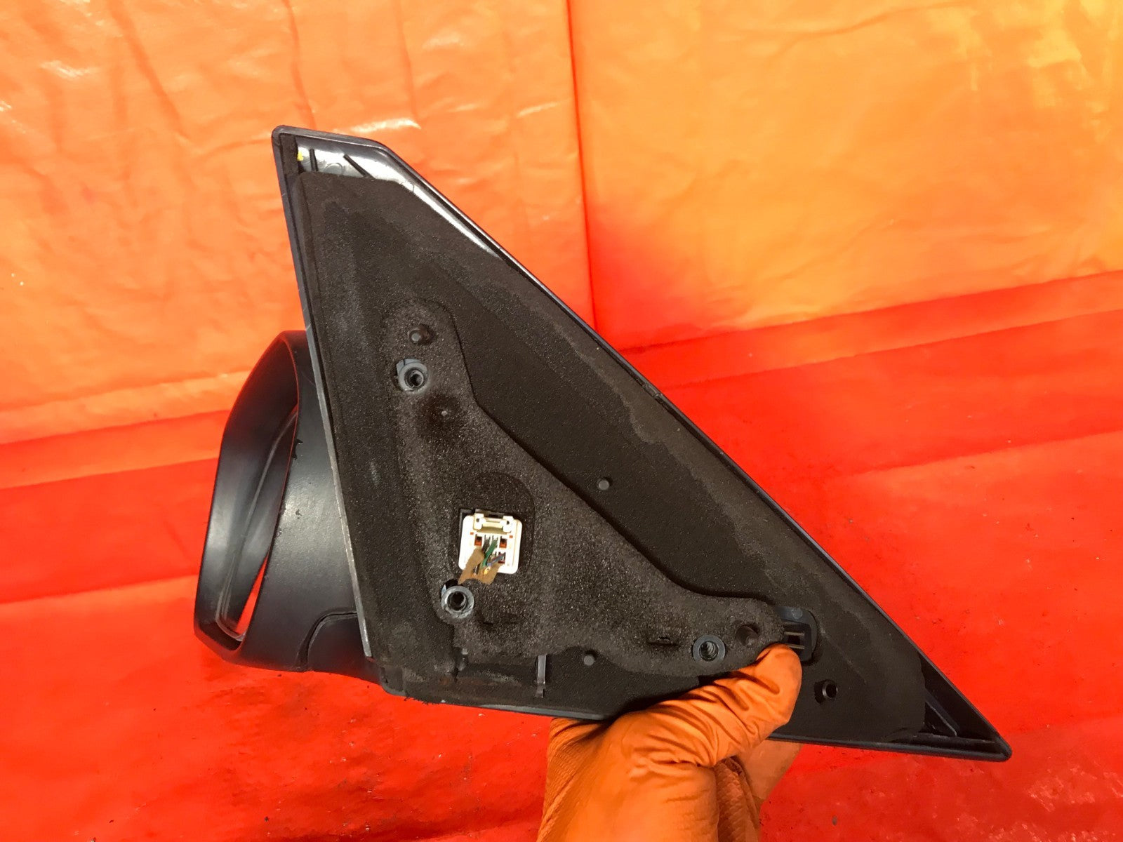 OEM 2005 2006 MAZDA 3 DRIVER LEFT SIDE VIEW MIRROR   GRAY   POWER   E4 0122204
