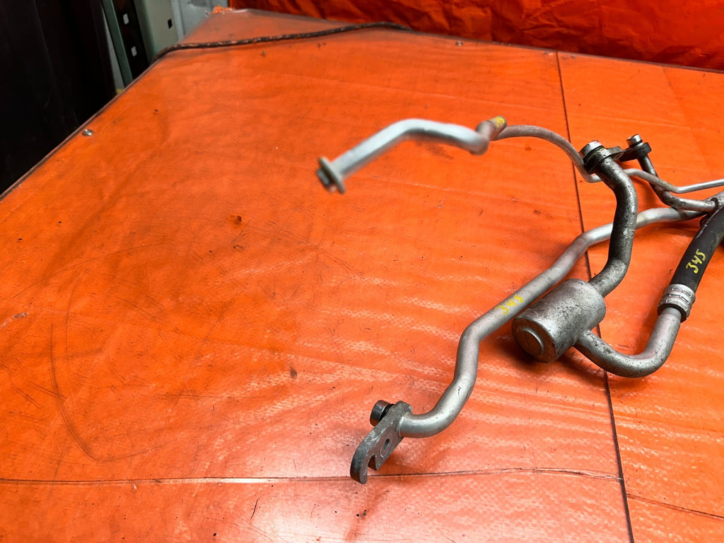 14-15 INFINITI Q50 3.7L AWD A/C AIR CONDITIONING REFRIGERANT HOSES LINES SET #3411