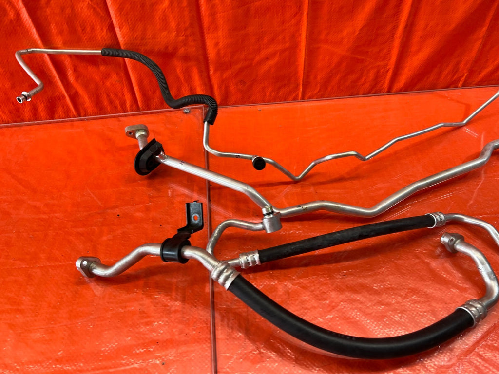 2016 INFINITI Q50 RED SPORT 400   COMPLETE AC LINE SET LINES HOSES PIPES OEM7
