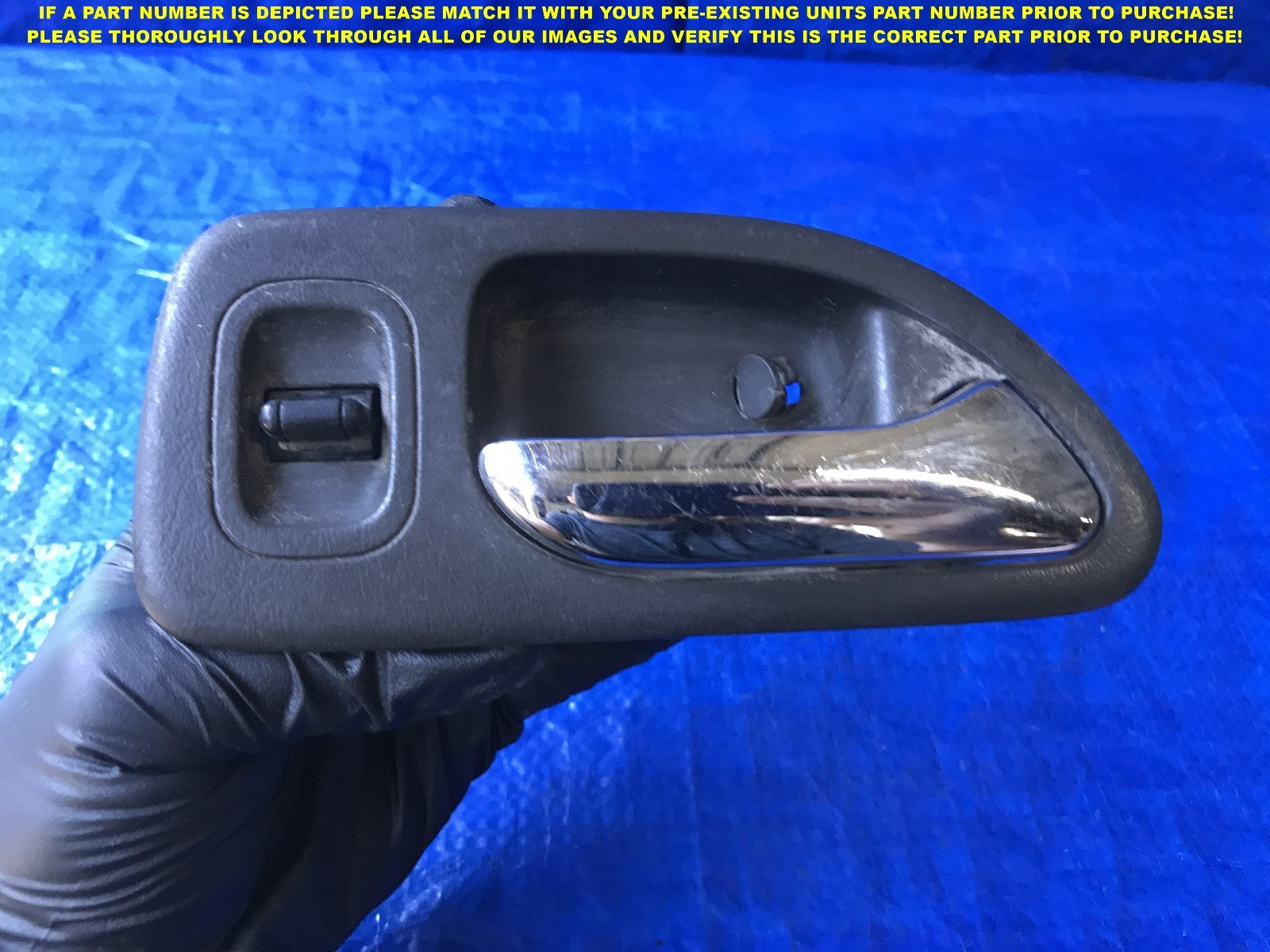 OEM 1994 1995 1997 HONDA ACCORD SEDAN PASSENGER RIGHT REAR INTERIOR DOOR HANDLE 0