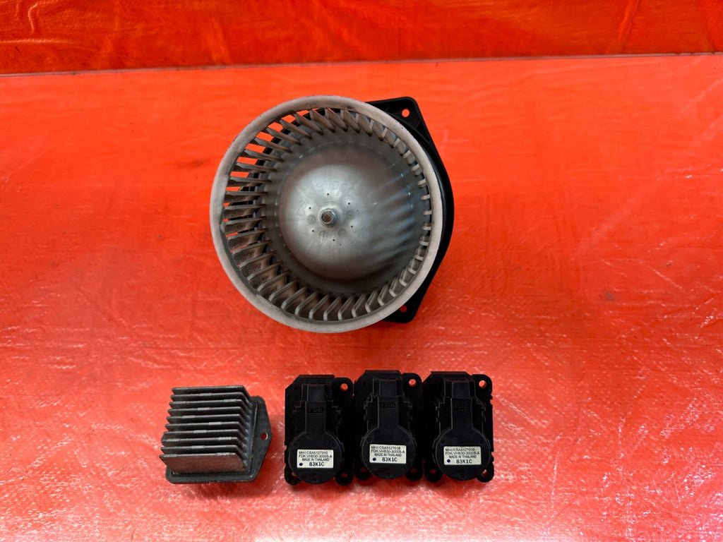 08 15 LANCER EVOLUTION X EVO 10 HVAC AIR CONDITIONING BLOWER W/ MODULES OEM #2179