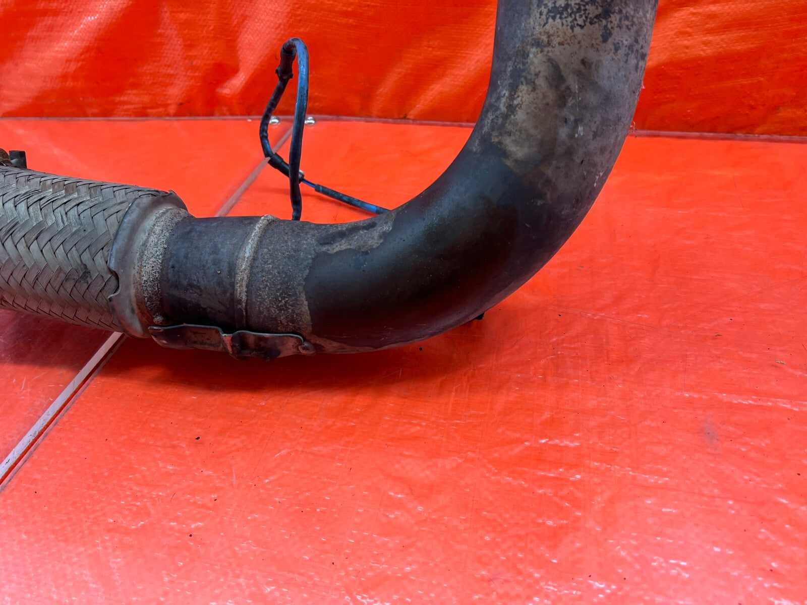 04 05 ACURA TSX   FACTORY EXHAUST MANIFOLD DOWN PIPE / A PIPE   OEM FACTORY #20514