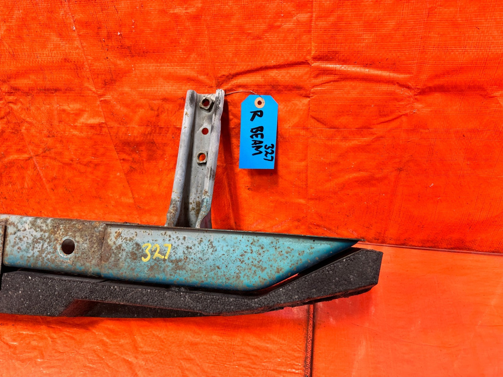 92 95 HONDA CIVIC   2D COUPE   REAR CRASH BEAM REINFORCEMENT RE BAR   OEM #3272
