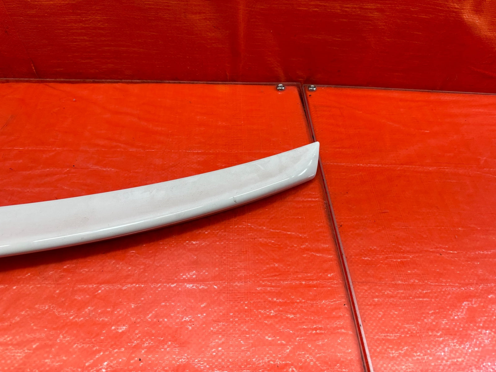 08 15 LANCER EVOLUTION X EVO 10   REAR TRUNK FLUSH DECKLID SPOILER WING OEM #2064