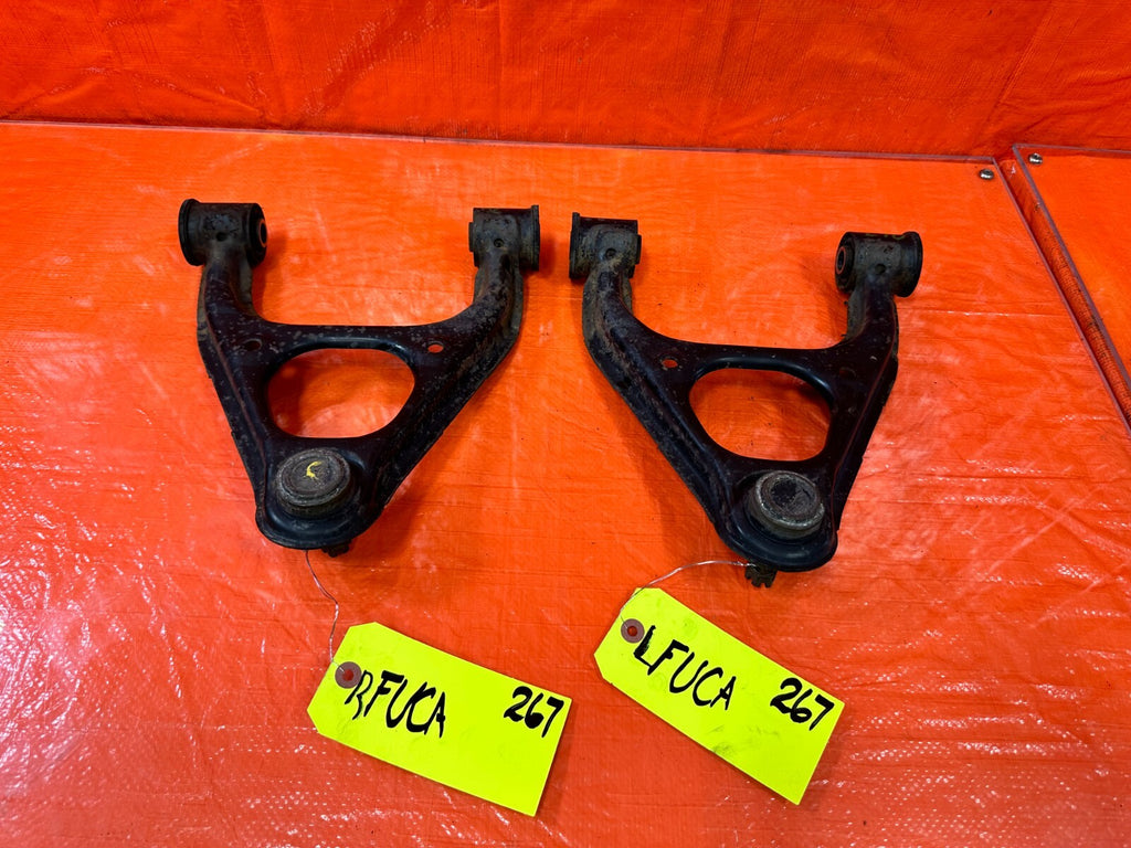 90 97 MAZDA MX 5 MIATA   FRONT UPPER CONTROL ARMS LEFT & RIGHT OEM FACTORY #2670