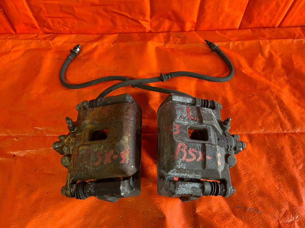 02 06 ACURA RSX TYPE S   FRONT BRAKE CALIPER SET CALIPERS LEFT AND RIGHT OEM #399
