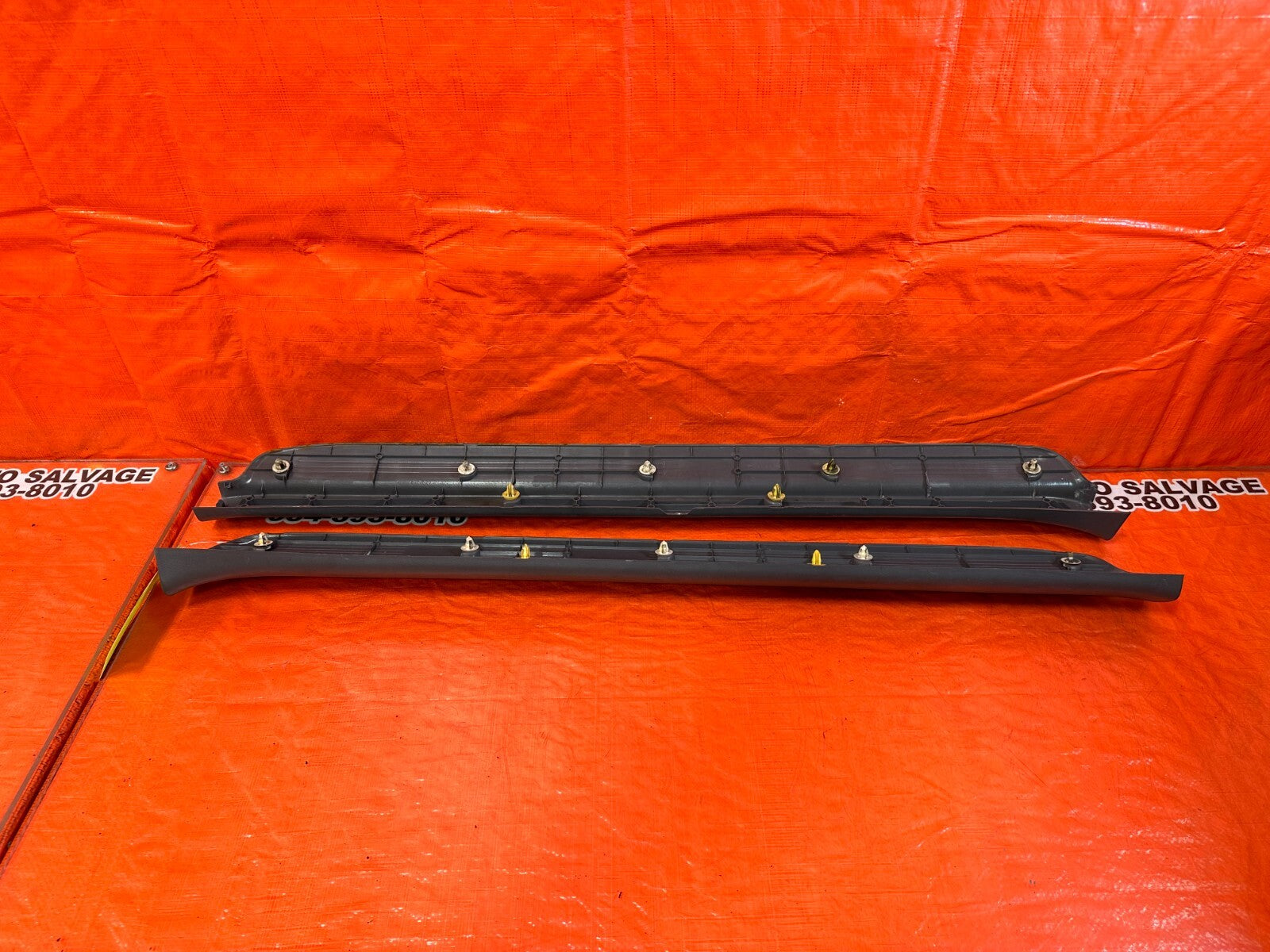 00 05 TOYOTA CELICA   DOOR SILL SCUFF PLATE FLOOR PILLAR SET LEFT RIGHT OEM #2506