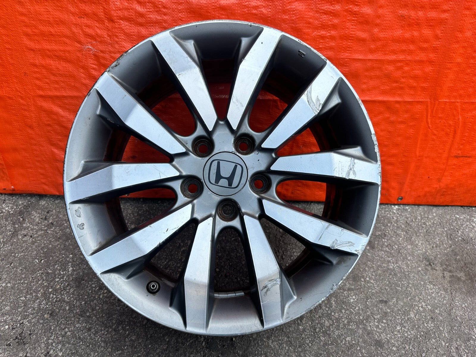 09 11 HONDA CIVIC SI   5 / 10 SPOKE   17 INCH   WHEEL RIM   OEM FACTORY 286 211