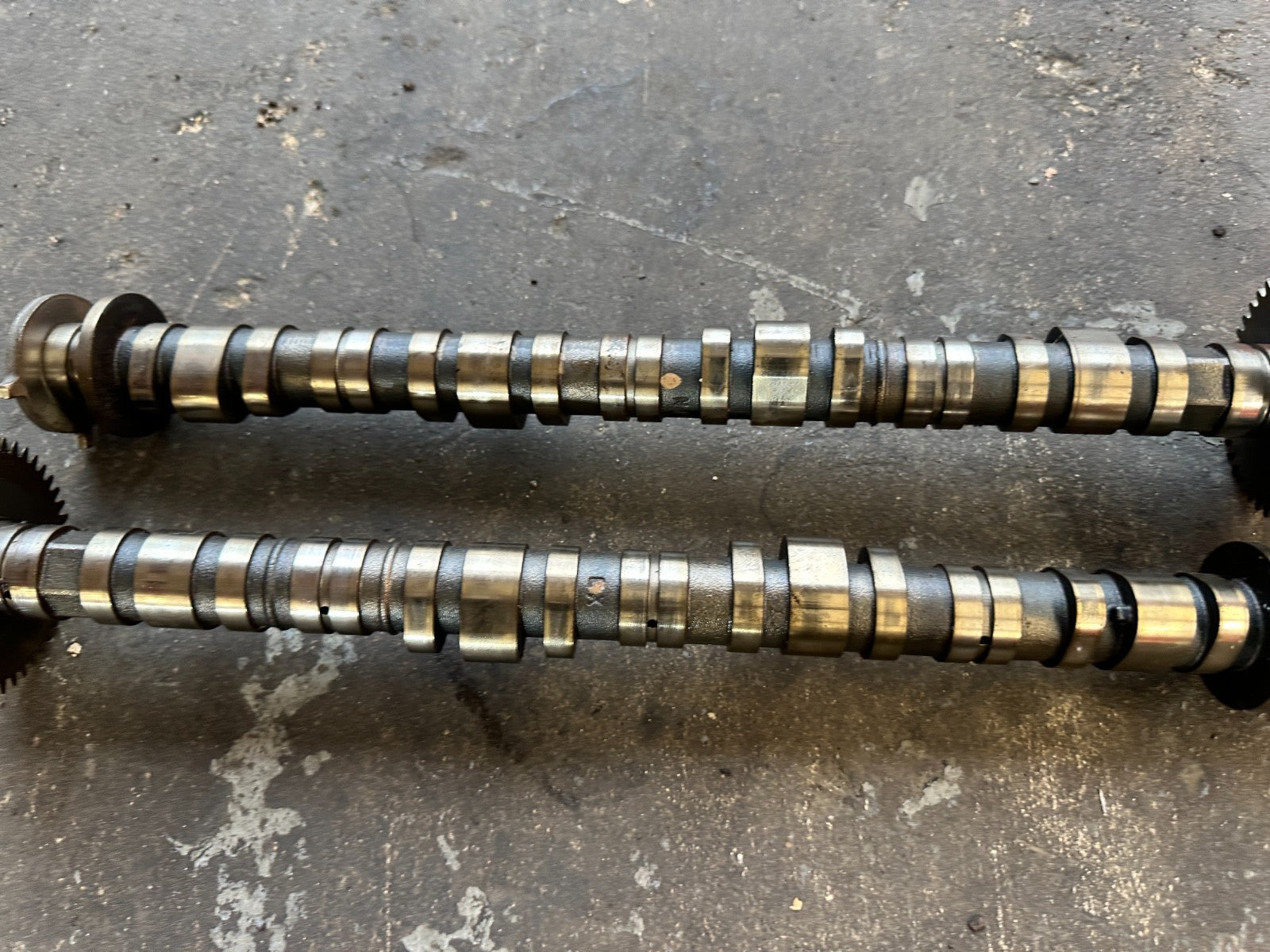 00 03 HONDA S2000 AP1 2.0L F20C ENGINE VTEC CYLINDER HEAD CAMSHAFTS CAMS PAIR7