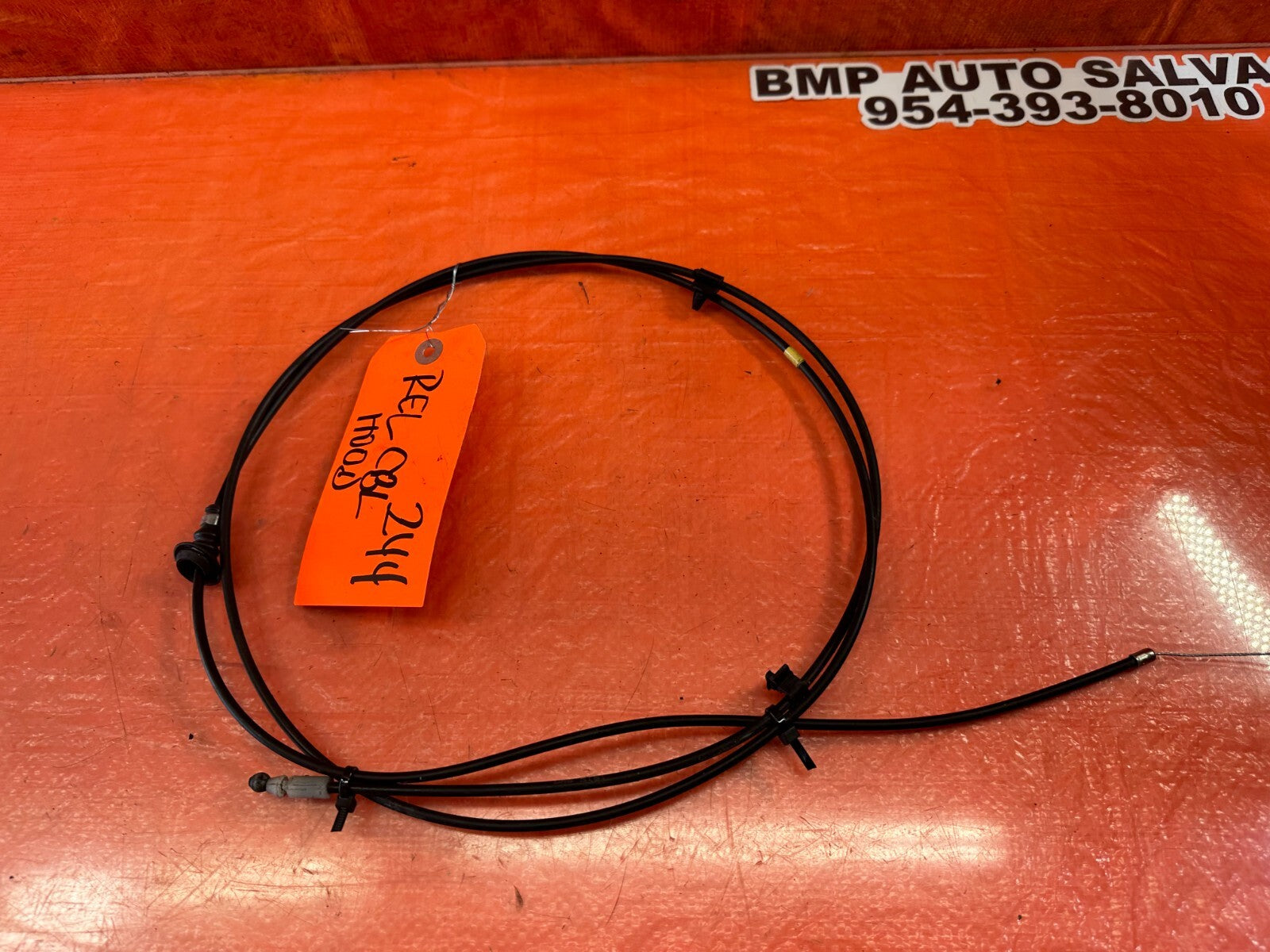 07 12 LEXUS ES350   HOOD RELEASE WIRE CABLE   OEM FACTORY #2449