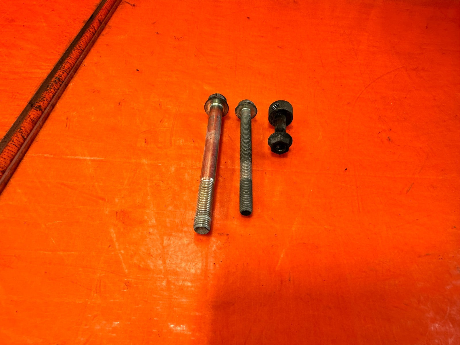 07 11 MAZDA RX8 RX 8   13B MSP ALTERNATOR & MOUNTING BRACKET BOLT SET BOLTS 3031