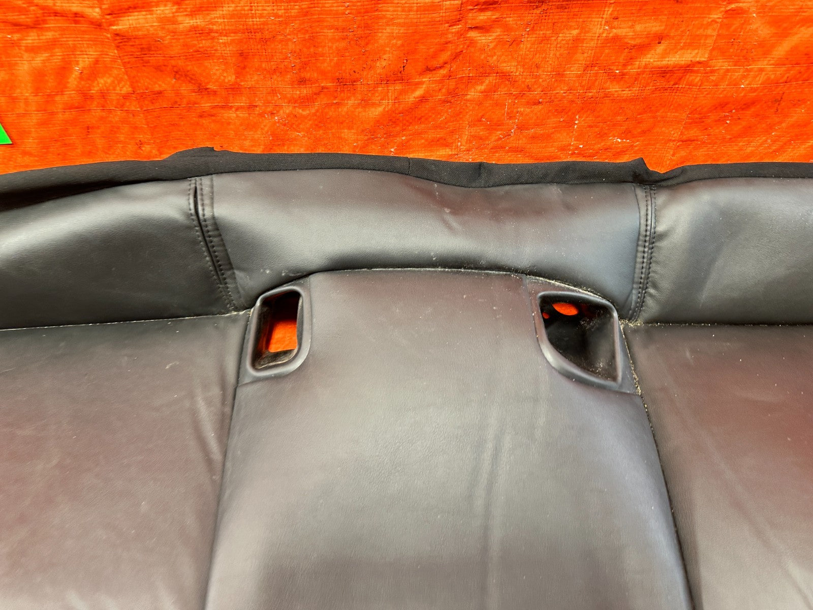 14 23 INFINITI Q50   REAR LOWERR SEAT SKIN COVER FABRIC LEATHER   OEM 3164