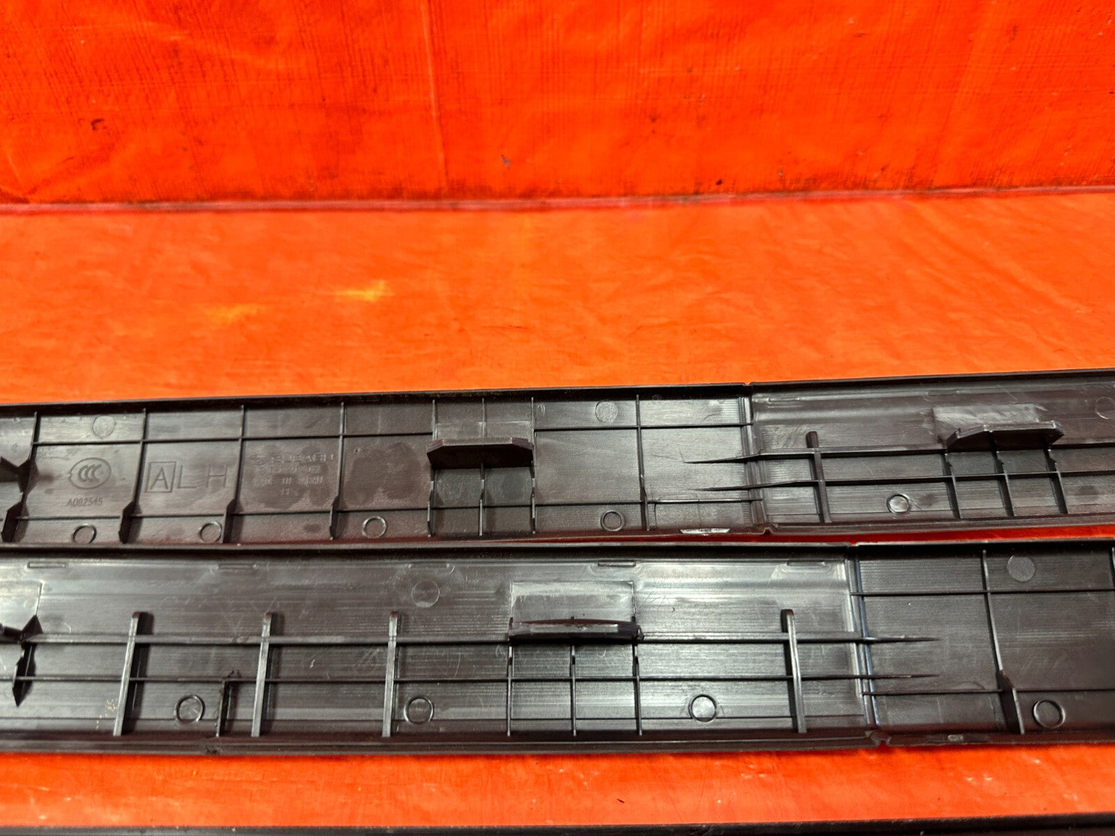 13 20 SUBARU BRZ   LEFT AND RIGHT FLOOR PILLARS SCUFF PLATE SET  OEM #2929