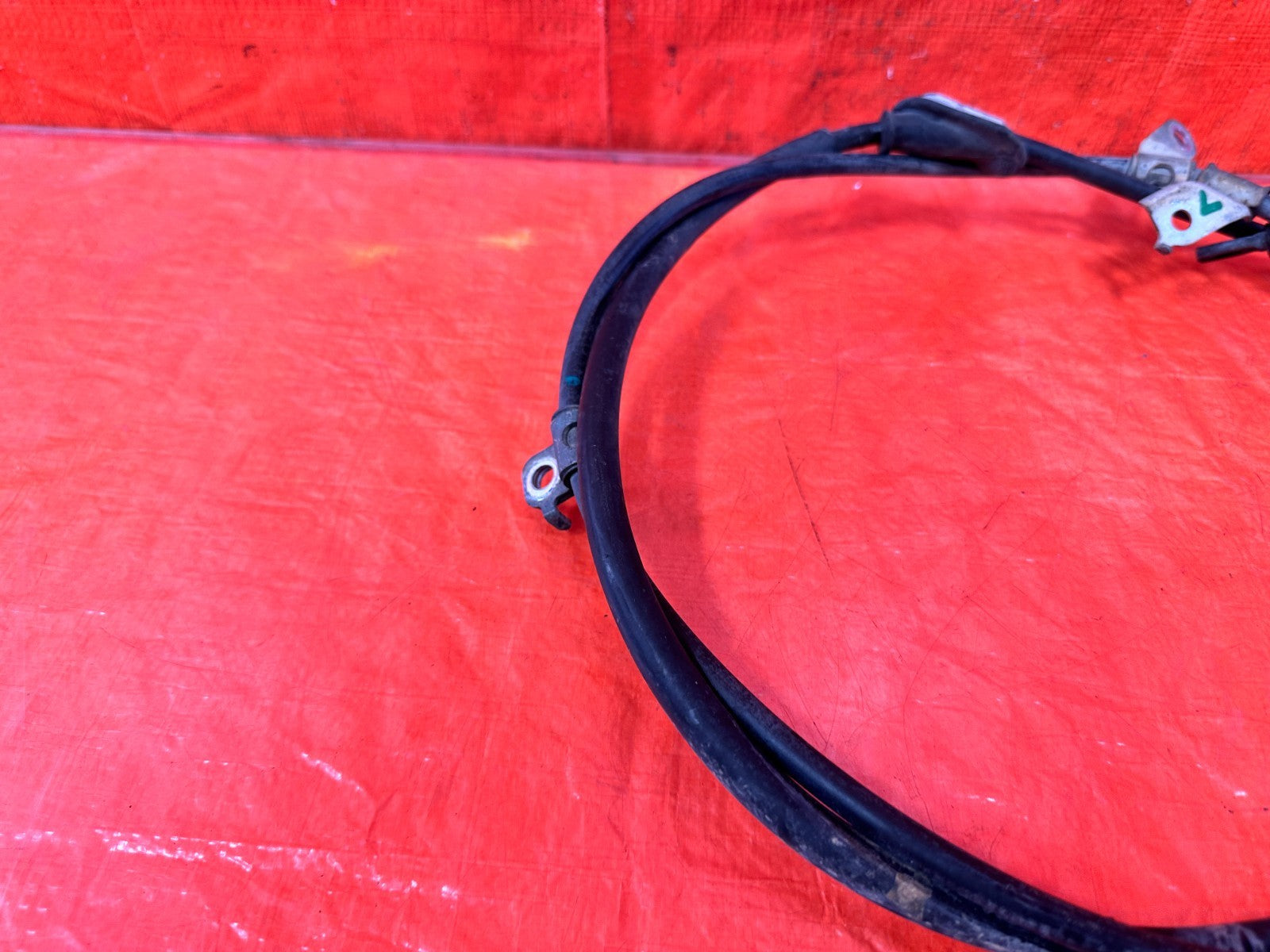 06 11 HONDA CIVIC SI   DRIVER LEFT REAR EMERGENCY BRAKE CABLE   OEM #3004