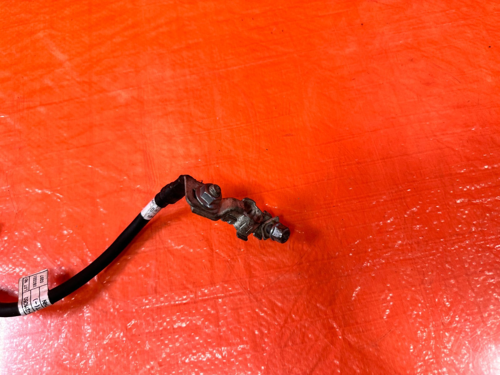13 16 HYUNDAI GENESIS COUPE 3.8L MT NEGATIVE TERMINAL BATTERY GROUND HARNESS 3021