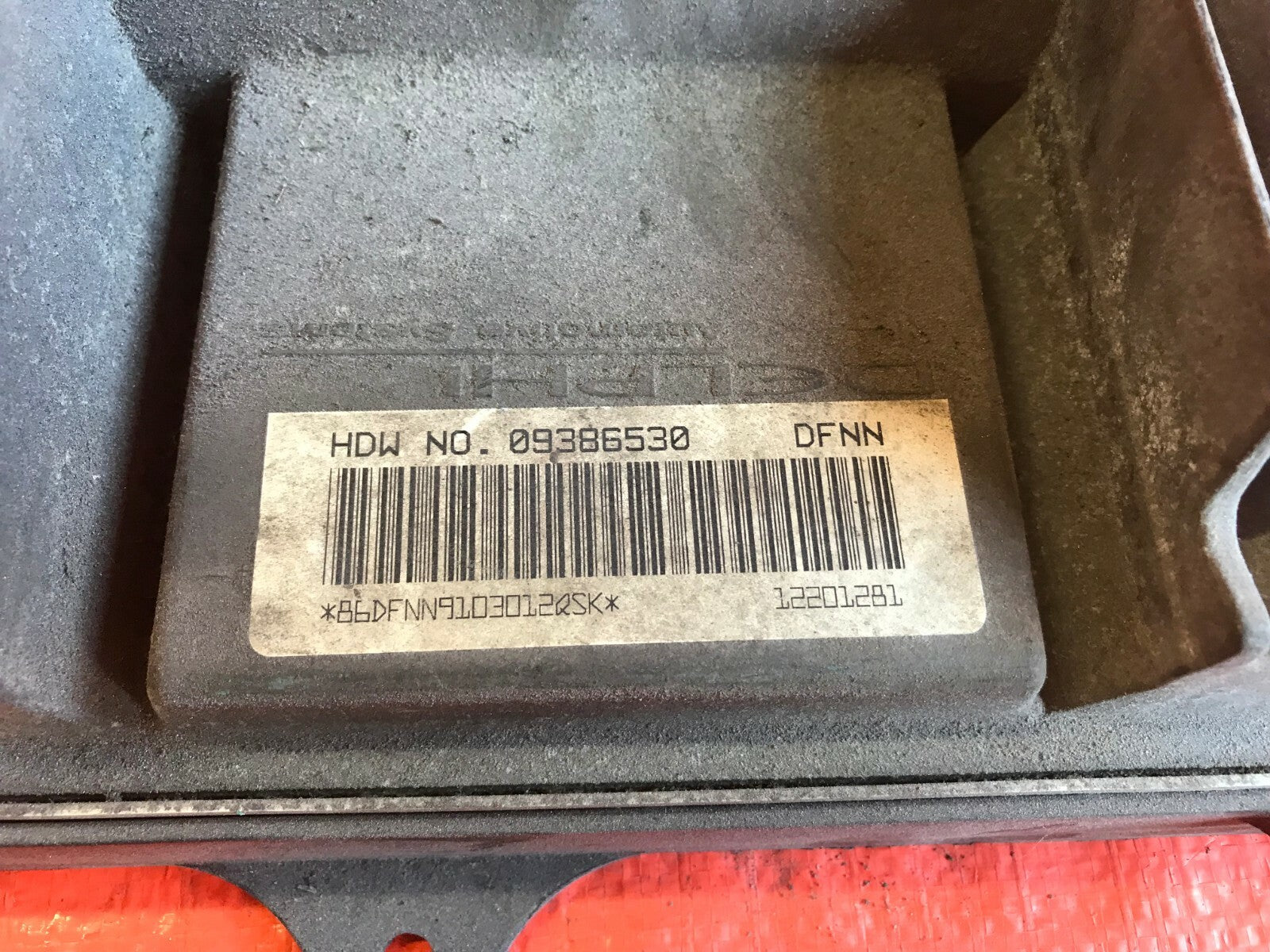 OEM 2001 2002 SILVERADO ENGINE COMPUTER   ECU ECM EBX BRAIN   09386530 DFNN2