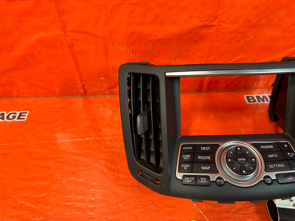 2008 INFINTI G37 COUPE S SPORT   NAVIGATION AND PHONE CONTROL UNIT   OEM #2488