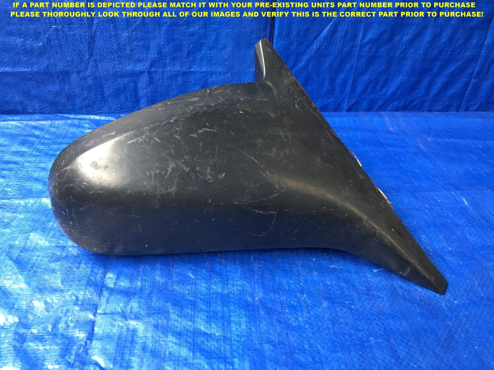 OEM 1996 97 1998 1999 2000 HONDA CIVIC SEDAN PASSENGER RIGHT SIDE VIEW MIRROR __0