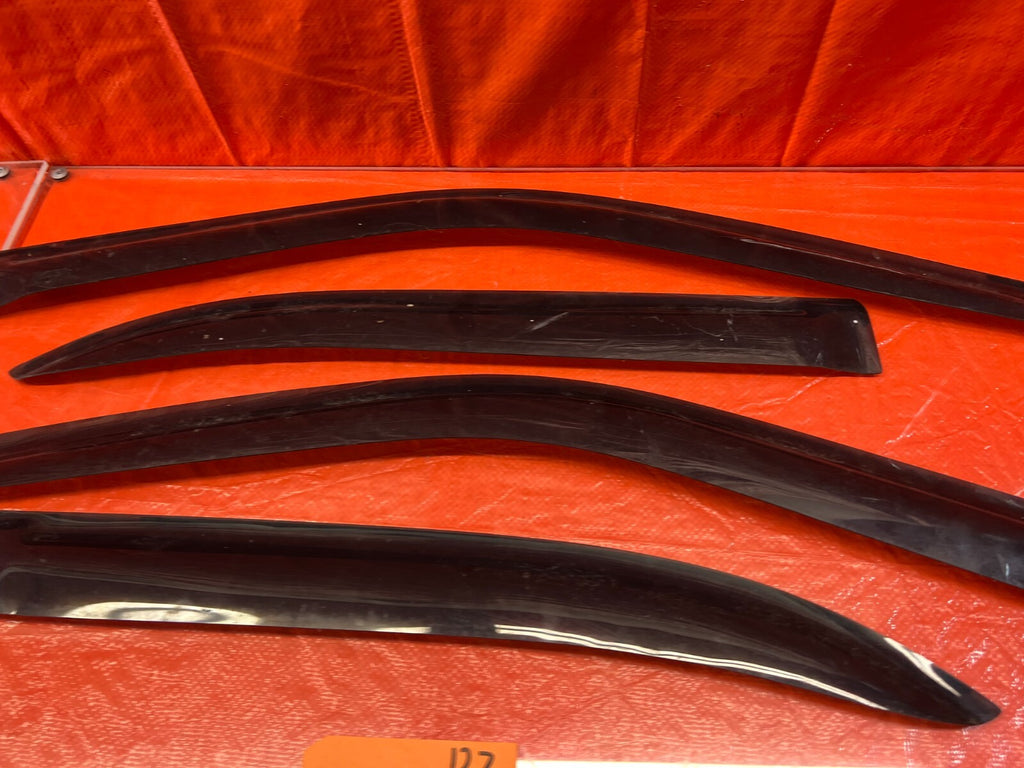 96 00 HONDA CIVIC   SEDAN   WINDOW VISOR SET   LEFT RIGHT FRONT REAR   #1275