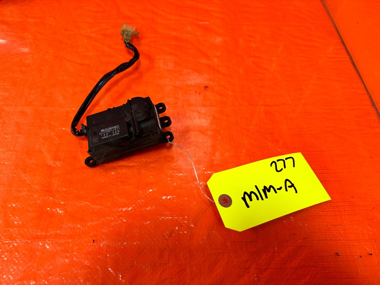 88 91 HONDA CRX   AC HEATER BLEND DOOR ACTUATOR FLAP 063700 1471   OEM #2770